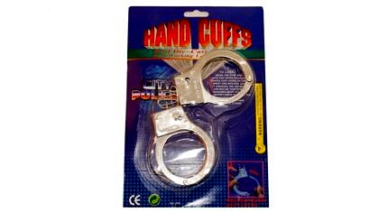 دستبند اسباب بازی فلزی مدل Police