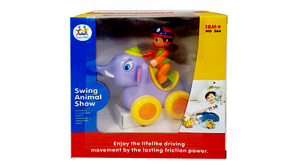بازی آموزشی هولی تویز مدل Swing Animal Show-366A