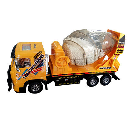 ماشین بازی جرثقیل بتن ساز مدل میکسر cement mixer truck